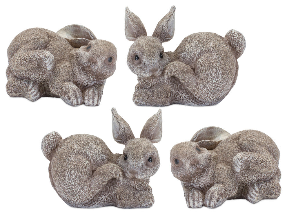 Bunny Figurine, 4-Piece Set