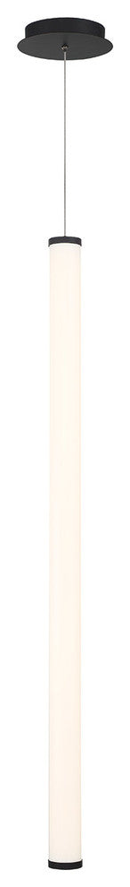 Flare 45" LED Linear Pendant 3000K, Black