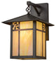 12W Seneca Sprig Hanging Wall Sconce