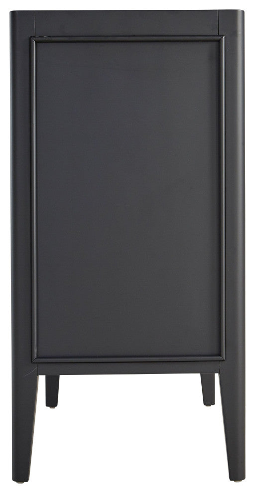 Tiffany 36" 3-Drawer Storage Chest, Black