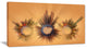 "Miniature Earth Planets With Skyscrapers" Abstract Wall Art, 40"x20"