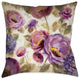 Laural Home Blue and Purple Flower Song II 18" X 18" Indoor Decorative Pillow