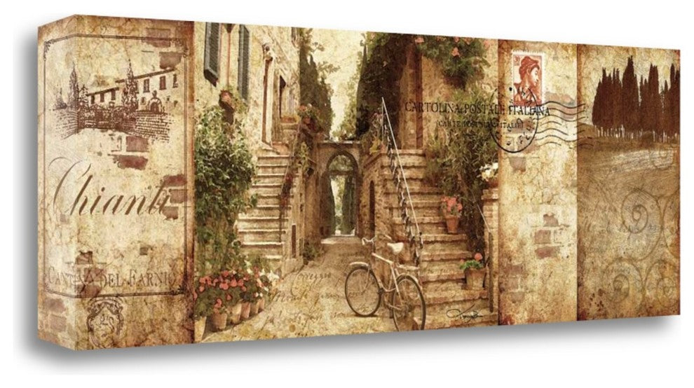 "Tuscany" By Keith Mallett, Giclee Print on Gallery Wrap Canvas, Ready to Hang