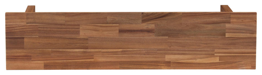 Bedford 59" Bench "A" Base, Brushed Brown