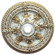 Artistry Lighting, Round 24" Antique White and Gold Ceiling Medallion (ARP10-F1)