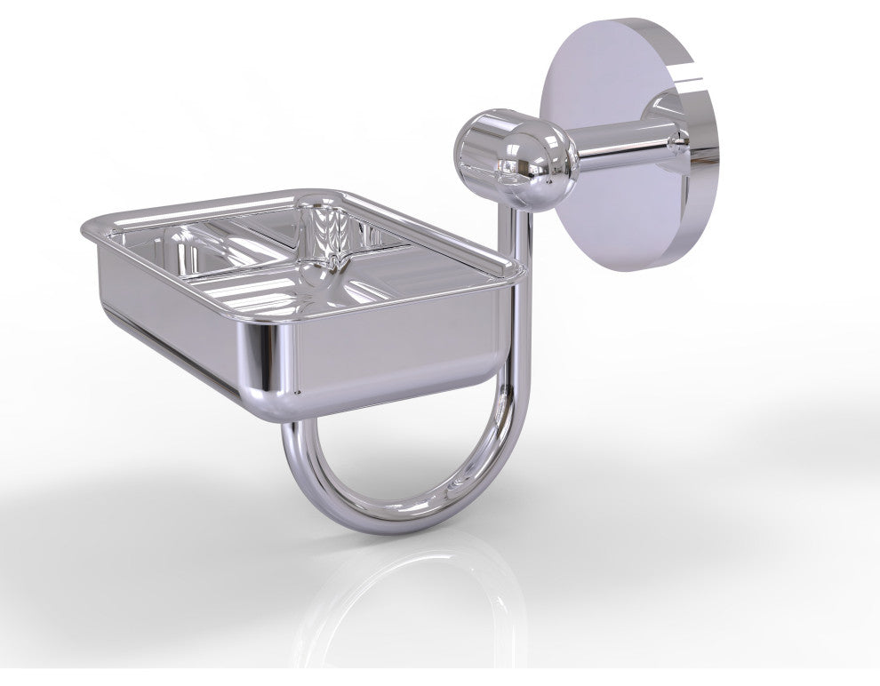 Tango Wall-Mount Soap Dish, Polished Chrome