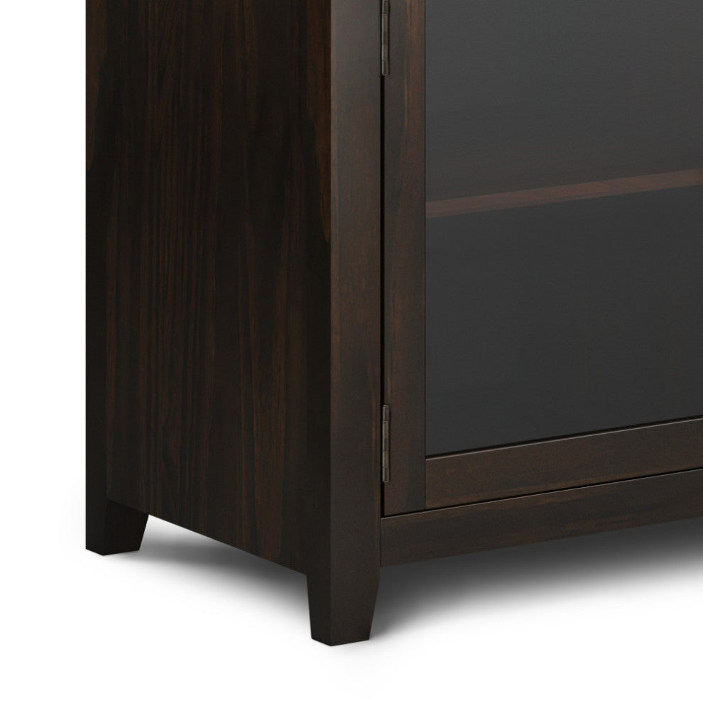 Cosmopolitan Solid Wood Sideboard Buffet, Mahogany