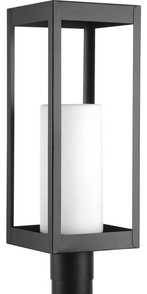 Patewood Collection 1-Light Post Lantern, Black