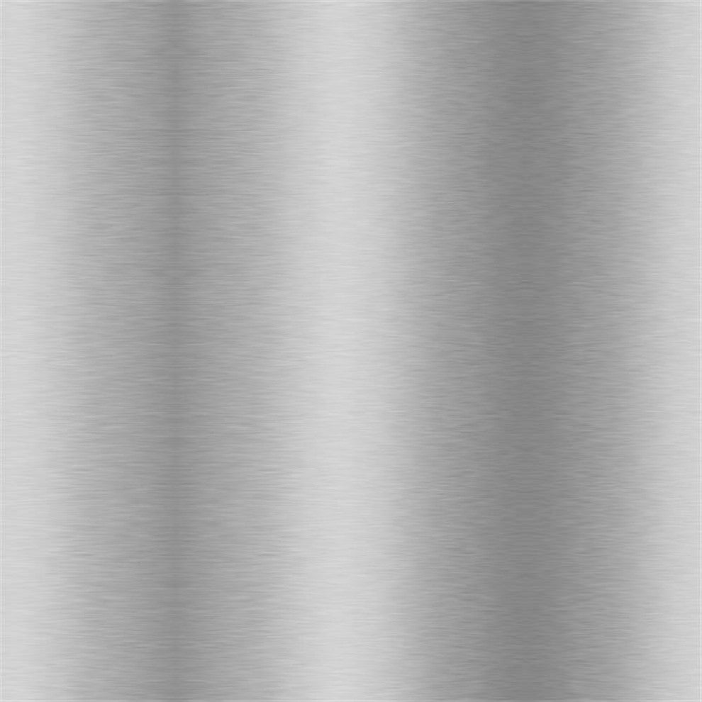 Armen Living Cleo Upholstered Modern Faux Leather & Steel Dining Chair in Gray