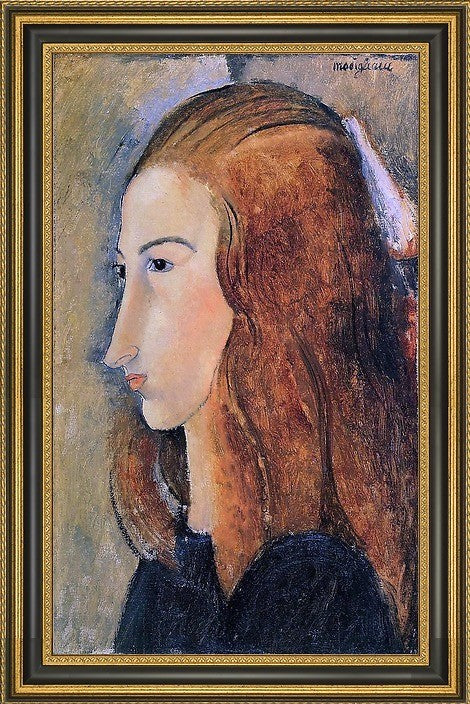 Amedeo Modigliani Portrait Jeanne Hebuterne