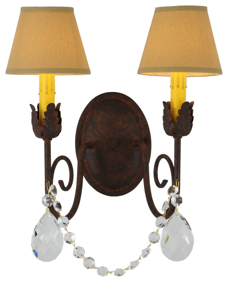13W Antonia 2 LT Wall Sconce