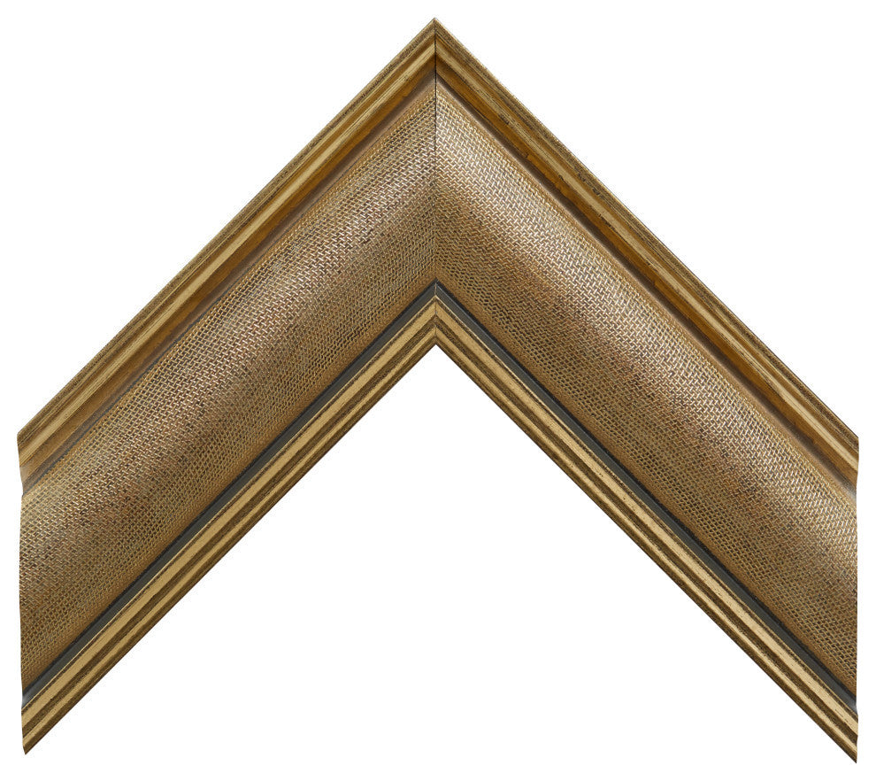 Oxfordshire Framed Wall Mirror, Gold, 36" X 54"