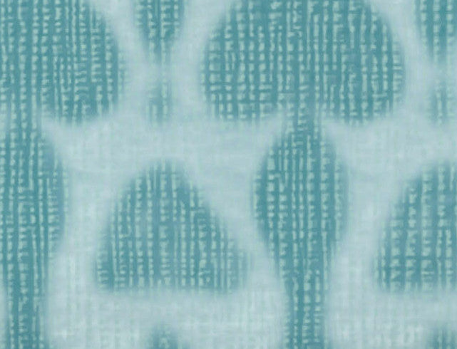 Watermark, Geometric Print Bath Towel, Teal