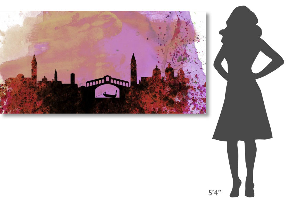 "Venice City Skyline" Fine Art Print