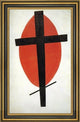 Kazimir Malevich Suprematism - 16" x 24" Framed Premium Canvas Print