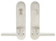 Sequoia Lever, Tubular Entry, Single Cylinder, Left Hand, Satin Stainless Steel