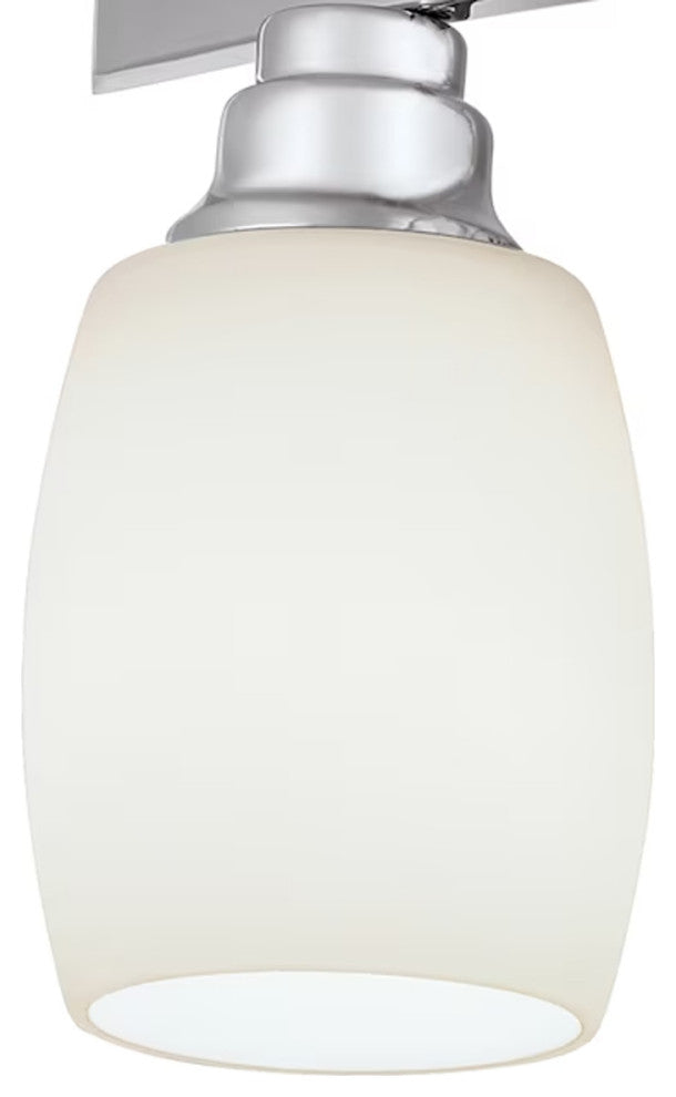 Allen + Roth 21"W 3-Light Bath Vanity Light Fixture by Kichler Chrome Finish