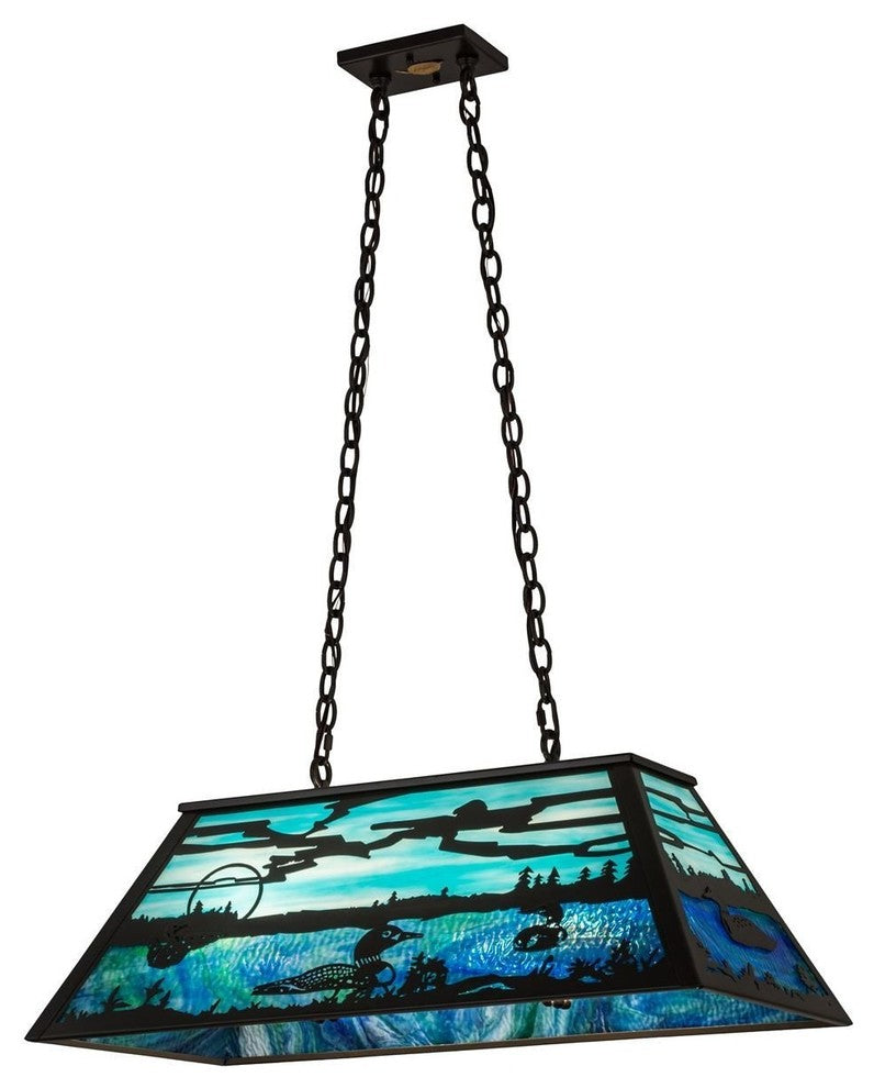 33 Long Loon Oblong Pendant