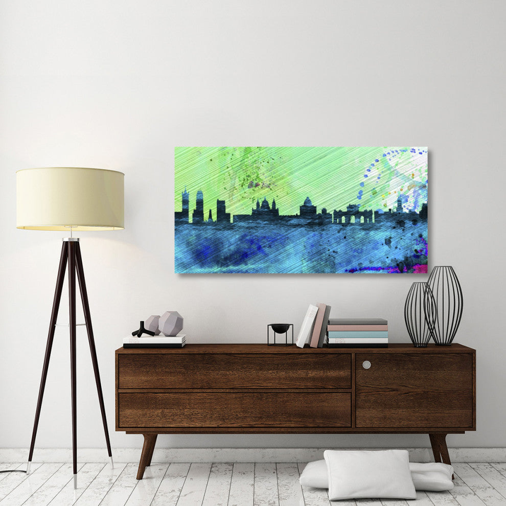 "Madrid City Skyline" Fine Art Print