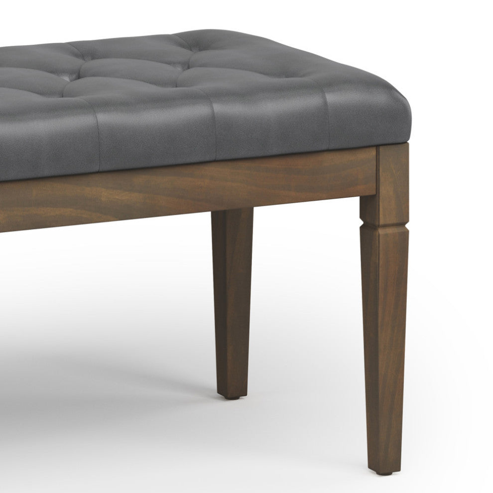 Waverly Small Tufted Ottoman Bench