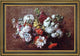 Henri FantinLatour Bouquet of Flowers Framed Premium Canvas Print, 16"x24"