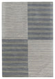 Jaipur Transitional Area Rug, Gray and Ivory, 9'x13'