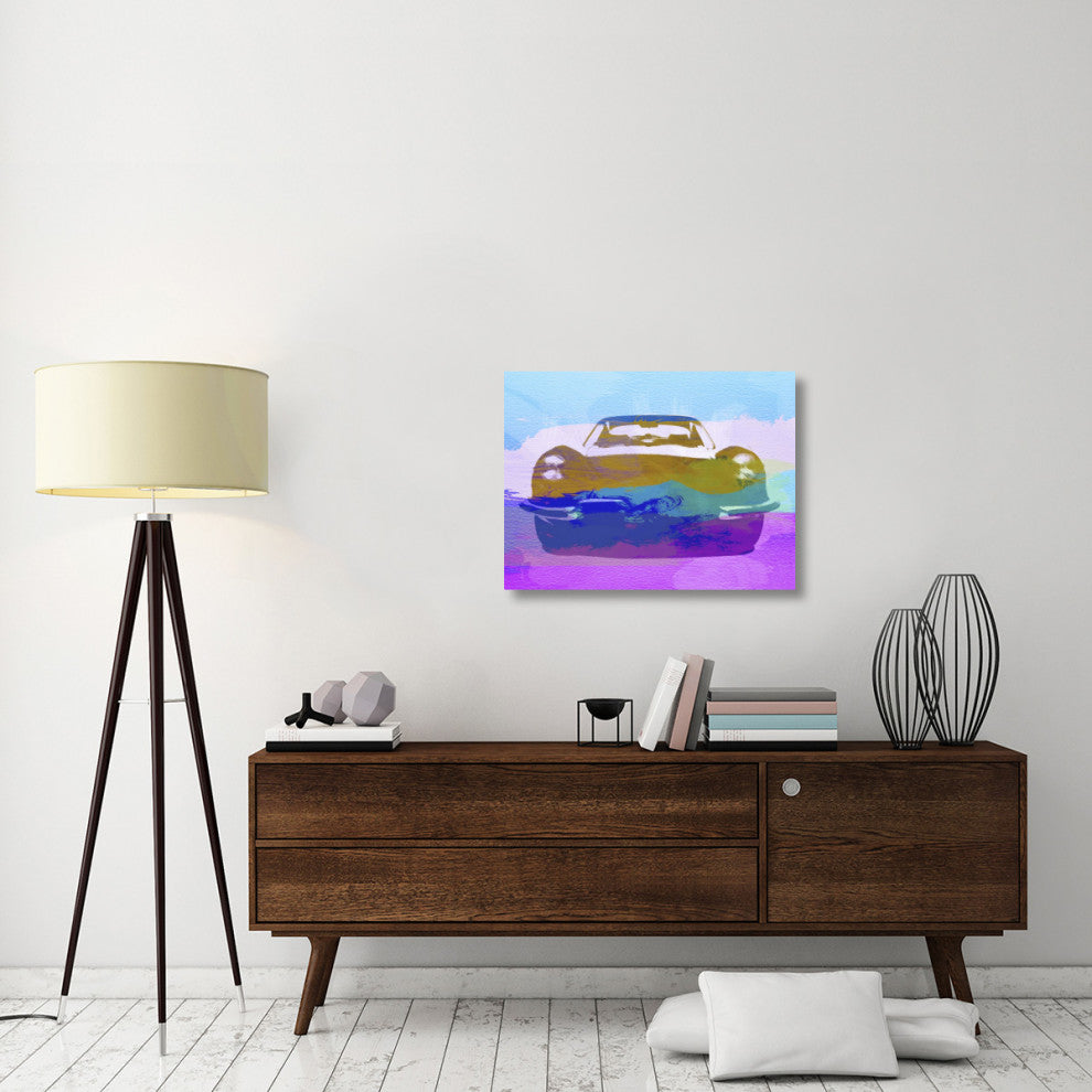 "Jaguar E Type Front" Fine Art Print