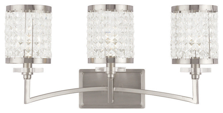 Grammercy Bath Light, Brushed Nickel