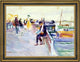 Charles Webster Hawthorne Figures on Pier