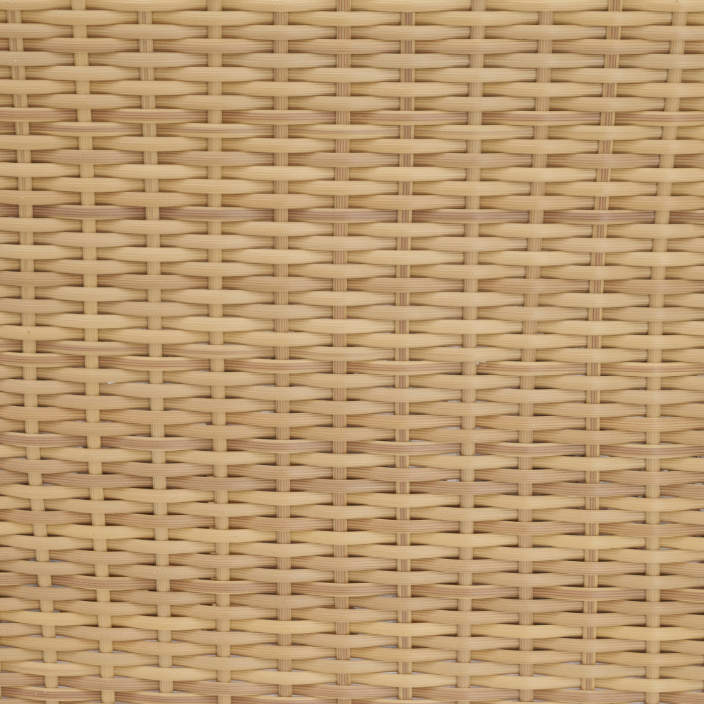 Milea 4 Piece Sunbrella Outdoor Patio Seating Set, Sunset Red