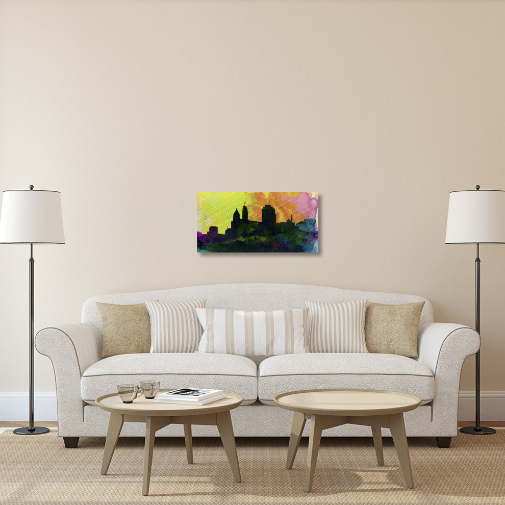 "Cincinnati City Skyline" Fine Art Print