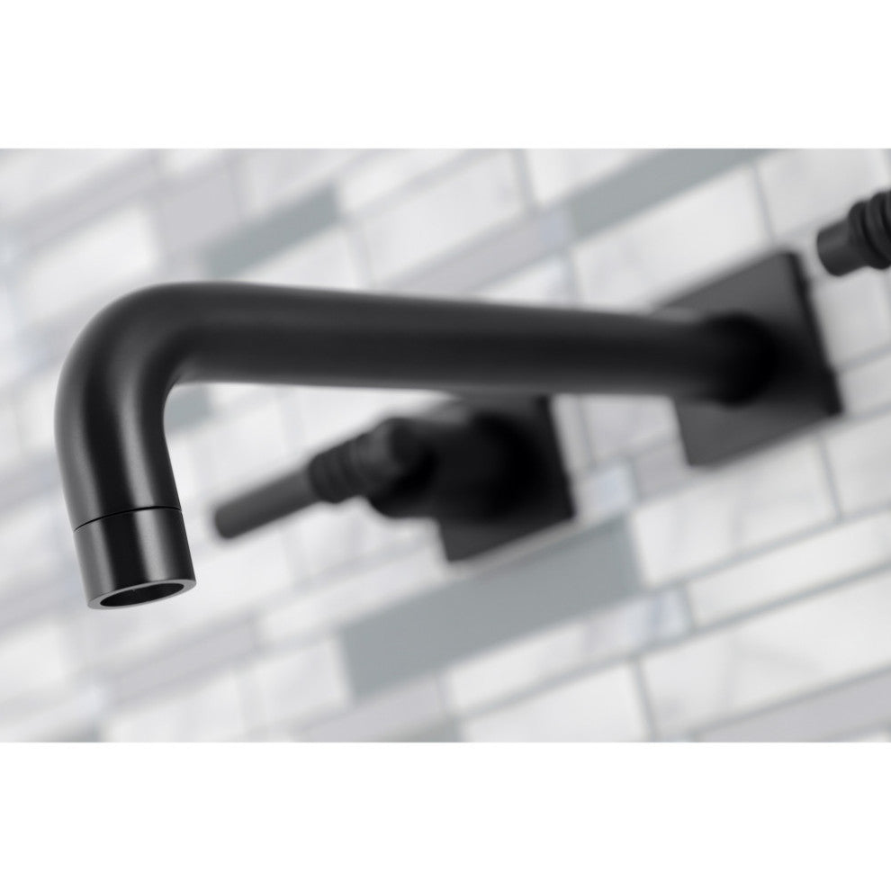 KS6020ML Wall Mount Tub Faucet, Matte Black