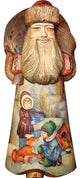 Making Friends Santa, Woodcarved Figurine