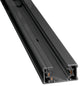 2-Ft Single Circuit Track, Black, 4'