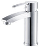 Torino 36" Gray Oak Modern Bathroom Vanity With Side Cabinet, FFT3111CH