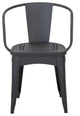 GDF Studio Tottenham Outdoor 3-Piece Black Iron Bistro Set