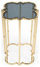 Butler Auroria Black Glass Accent Table