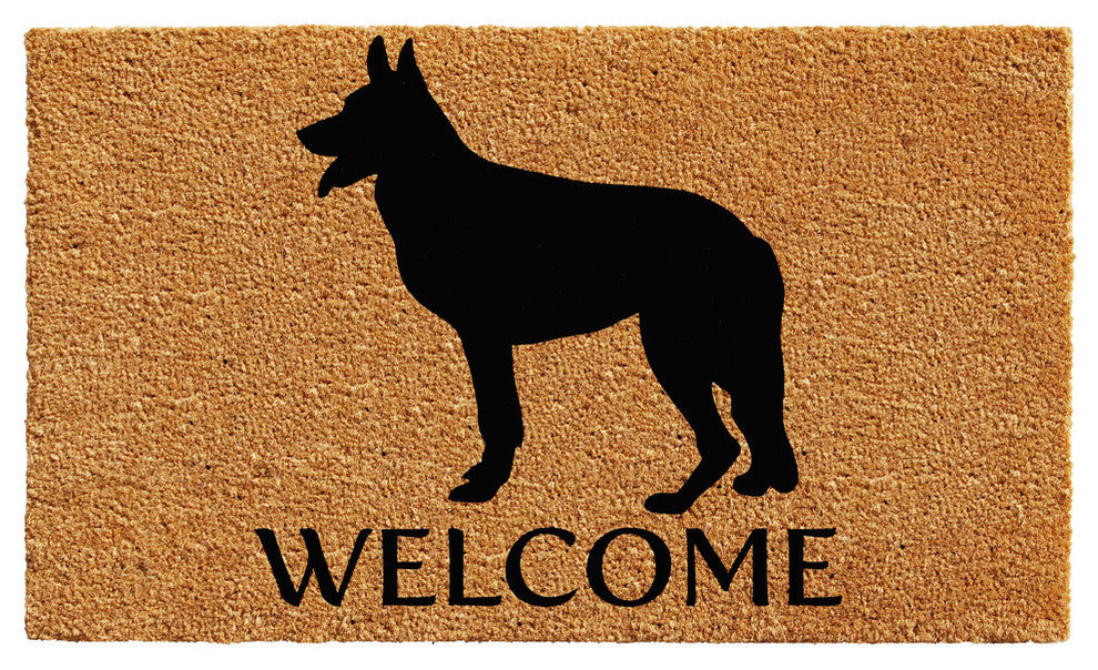 German Shepherd Doormat, 2'x3'