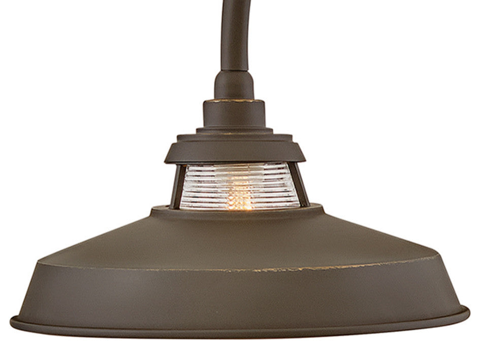 Hinkley Troyer Medium Post Mount Lantern, Oil Rubbed Bronze