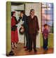 "Worried Rental Agent" Painting Print on Canvas by Richard Sargent