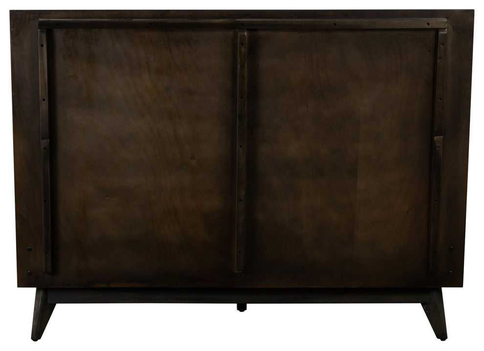 Baly Acacia Mid-Century Platform King Bed