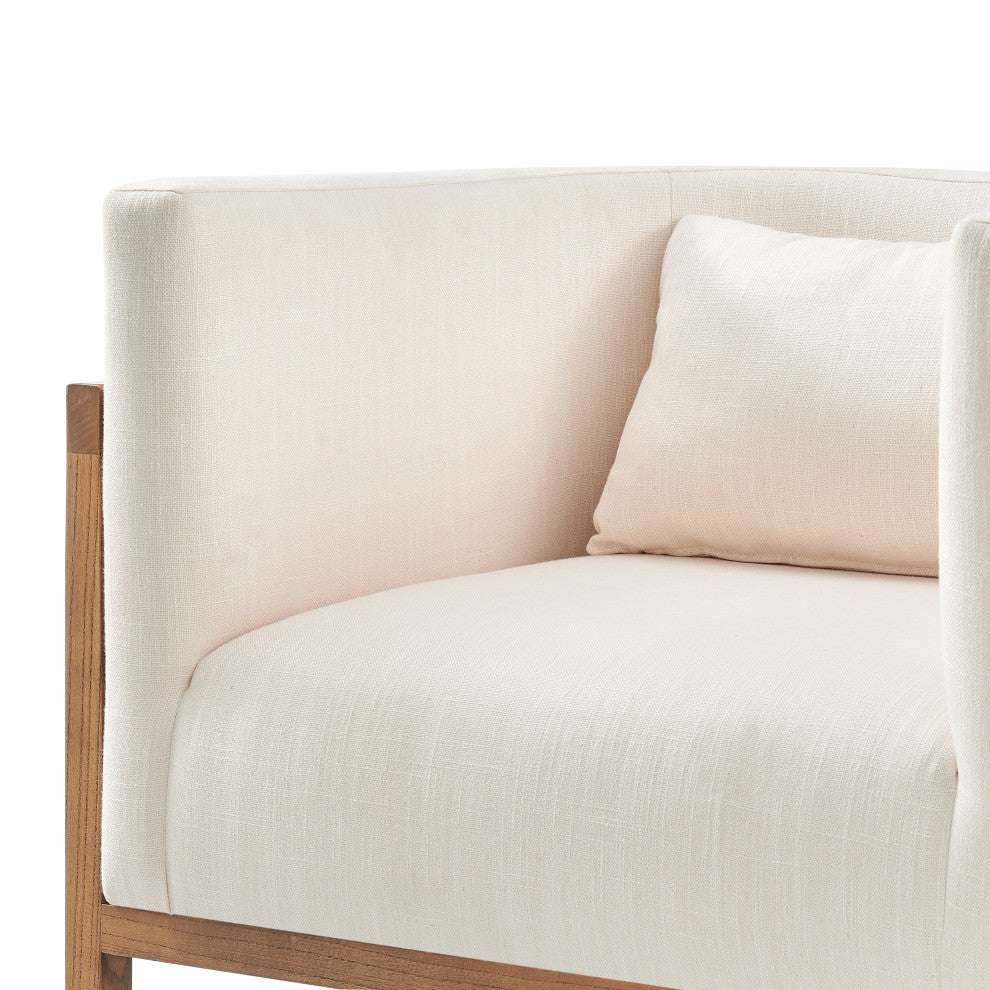 Velma Accent Arm Chair w/ Rattan