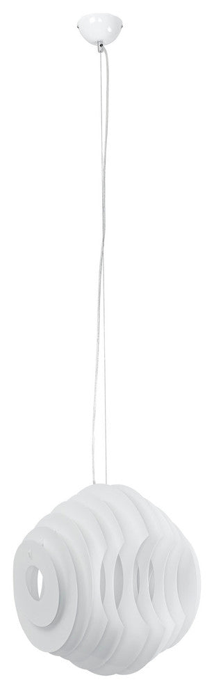 Modern Contemporary Living Dining Room Aluminum Pendant Light White