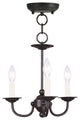 Home Basics Mini Chandelier, Black