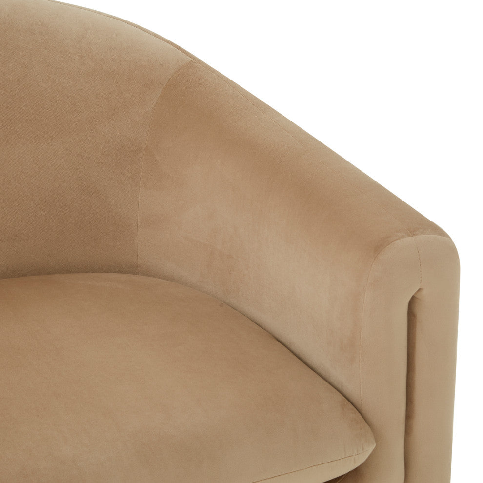 Safavieh Laylette Upholstered Accent Chair, Light Brown