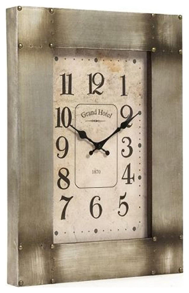 Elegant Ebony Mdf Caress Wall Clock