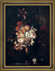 Abraham Brueghel Flowers in a Bronze Vase Framed Premium Canvas Print, 18"x24"