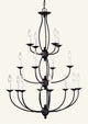 Livex Lighting 16 Light Bronze Chandelier - 4160-07