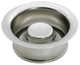 Insinkerator Style Disposal Flange And Stopper In Polished Nickel, Polished Nickel