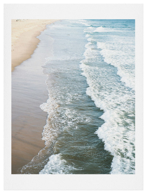 Deny Designs Bree Madden Shore Waves Art Print